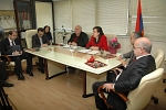 Agreement of cooperation was concluded between  YSU and RA Ministry of Diaspora. 