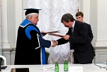  10-го октября ректору ЕГУ было присвоено звание почетного доктора Санкт-Петербурского государственного университета