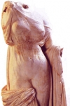Statue of pagan goddess Astghik from Artashat (1st century BC)