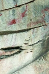 Rock carving in the 1st  cave of Geghamavan