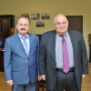 From left to right  rector of Don State Technical University  B. Meskhi and YSU rector A. Simonyan 